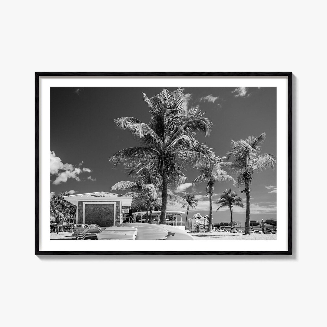 Key West Black and White Fine Art Photography Print, Florida Poster ...