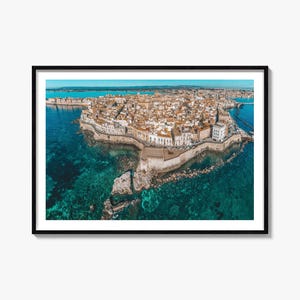Syracuse Poster Print Italy, Syracuse Photo Art, Syracuse Wall Decor, Travel Print, Syracuse Street Map Poster, City Map