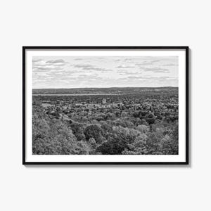 Traverse City Black and White Photography Print: Landscape Wall Art