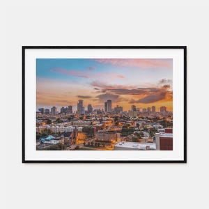 New Orleans Bunt Poster Druck Horizontal, New Orleans Foto Wandkunst, New Orleans Wand-Dekor, Reise-Druck, Straßenkarte Poster, Stadt Karte