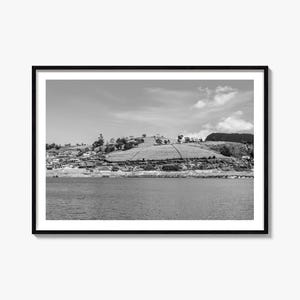 Lake Gregory Black and White Landscape Photography Print
