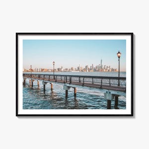 Hoboken Photography Print: Colorful Landscape Wall Art