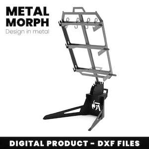 クロスステークとベース – CNC 切断用 DXF ファイル