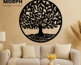 Tree of Life Wall Art – DXF File for CNC Cutting