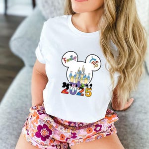 Gildan Disney Squad Shirt, Custom Disney Shirt, 2025 Disney Family Shirt, Disney Trip Shirt, Mickey & Friends Shirt, Disney Kids Shirt