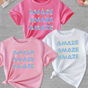 Maze Maze Maze Shirt, Funny Text Tee, Minimal Graphic T-Shirt, Trendy Aesthetic Shirt, Casual Wear Tee
