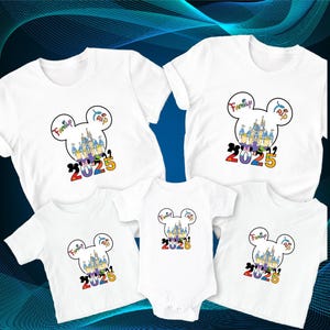 Disney Squad Shirt, Custom Disney Shirt, 2025 Disney Family Shirt, Disney Trip Shirt, Mickey & Friends Shirt, Disney Kids Shirt
