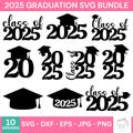Graduation Svg Bundle, Graduation Cap Svg, Graduation Topper Svg, Grad 2025 svg, Class of 2025 Cut Files, Graduation 2025, Instant Download