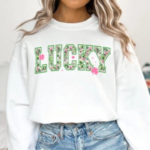 Lucky St Patrick&#39;s Day Png, St Patricks day png, Lucky png, Pink Shamrock png, St Patrick Png, St Pattys day png, St Patrick Coquette Png