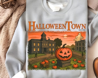 Halloweentown Est 1998 Png, Vintage Halloween Shirt png, Pumpkin Halloweentown, Retro Halloweentown png, Halloweentown Png, Trendy Halloween