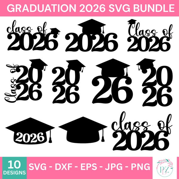 Graduation 2026 Cutout - Etsy UK