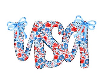 コケットUSA PNG、花柄の独立記念日PNG、花柄のUSAコケットPNG、独立記念日、かわいいアメリカン、ガーリーな独立記念日、即時ダウンロード