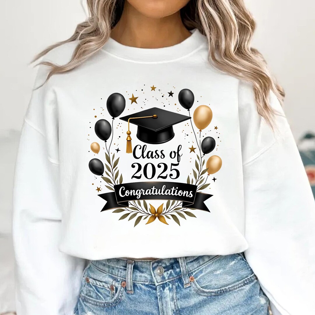 Class of 2025 Graduation PNG, Graduation Cap Png, Senior 2025 ...