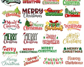 Merry Christmas png Bundle, Merry Christmas Png, Santa Claus PNG, Merry Christmas Xmas Bundle, Sublimation Designs, Digital Download