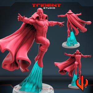 Vision (Fan art skulpterad av Trident Studio) (Crisis Protocol Proxy/Alternative)