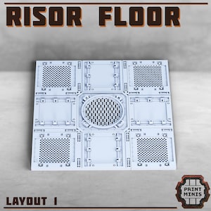 Risor District Terrain - Floor Tiles (Sculpted by Print Minis)