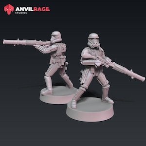 Remnant Scout Rocket Launcher - Set of 2 (Sculpted by Anvilrage Studios)