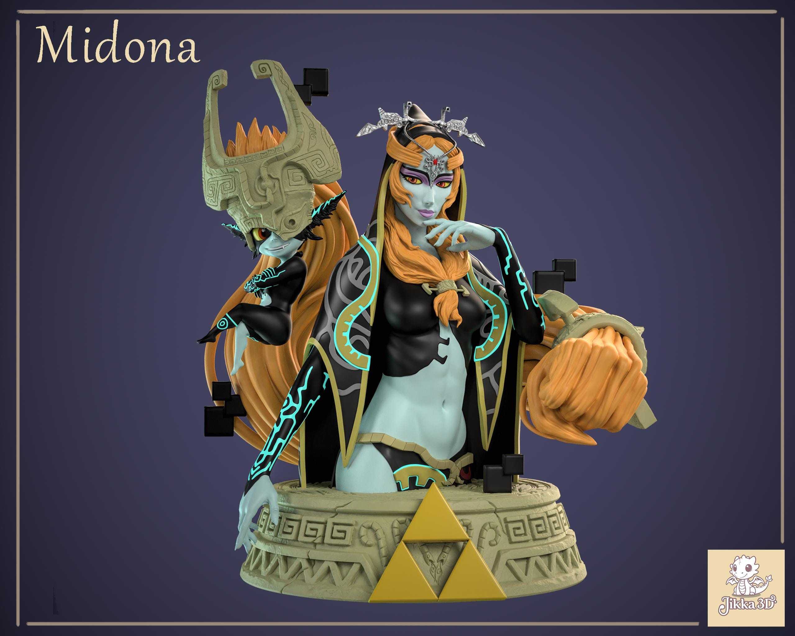 Twilight princess - original 3D resin statue