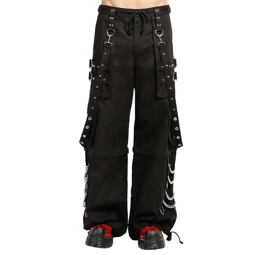 Mixmies Men's Gothic Cotton Black Jam Punk Rock Pants - Etsy