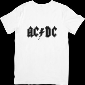 AC DC Svg, ACDC Svg, Ac and Dc Png, Vector File Vingtage Hard Rock Svg ...