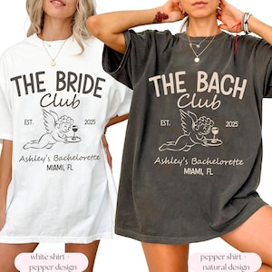 The Bach Club Bachelorette Shirts, Beach wedding shirt, Bachelorette shirts, Custom location name