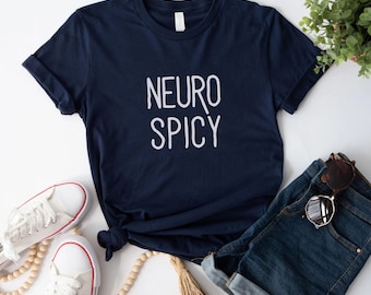 Neurospicy T-Shirt: Neurodiversity Pride, Soft Cotton Tee