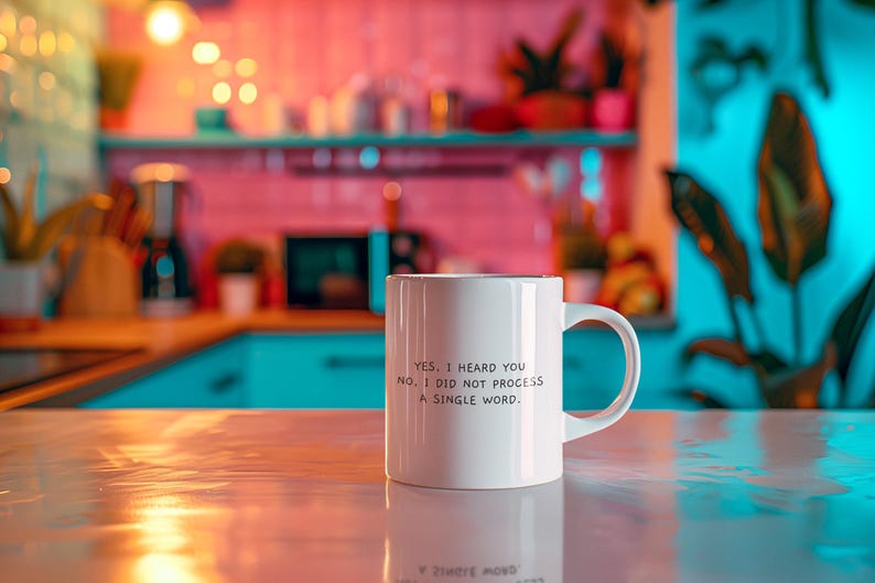 ADHD Humor Coffee Mug: Neurodivergent Gift for Mental Health Support image 4
