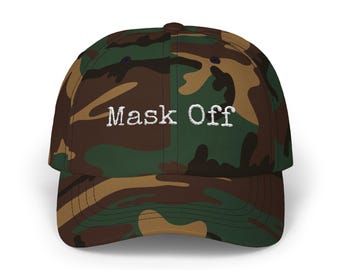 Mask Off Hat: Neurodivergent Pride Cotton Cap