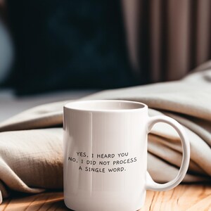 ADHD Humor Coffee Mug: Neurodivergent Gift for Mental Health Support image 5