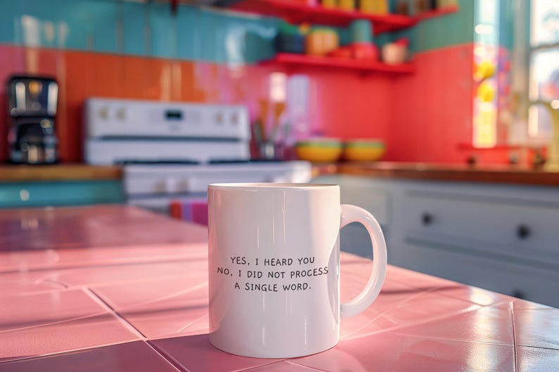 ADHD Humor Coffee Mug: Neurodivergent Gift for Mental Health Support image 6
