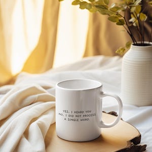 ADHD Humor Coffee Mug: Neurodivergent Gift for Mental Health Support image 2