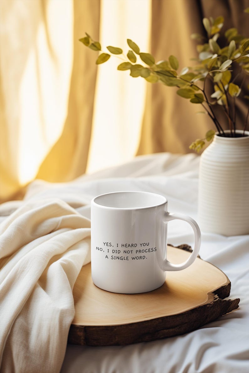 ADHD Humor Coffee Mug: Neurodivergent Gift for Mental Health Support image 2