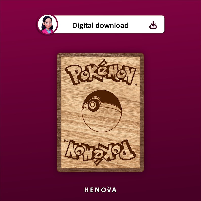 Pokemon Card Back Svg Pdf Vector - Etsy