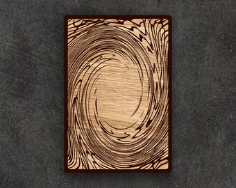 Back of yugooh card Laser Cut Yugioh svg pdf for laser cutting engraving laser cut template vector file for laser gift Wall art laser ideas