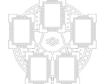 Yugioh Forbidden One Card Frame, SVG PDF Set Holder