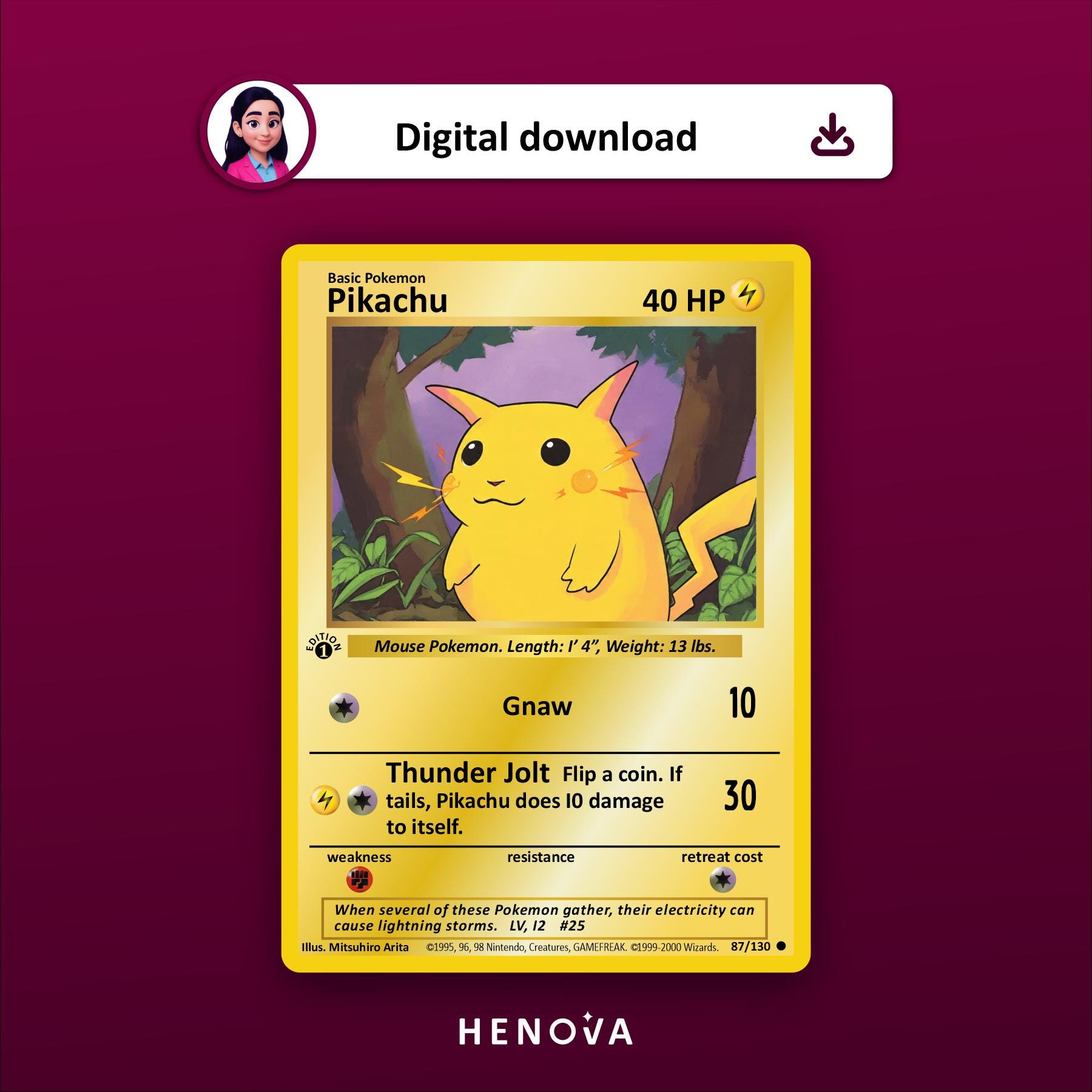 Pikachu First Edition Pokmon Card Vector | High-res PNG | Laser-ready  Multilayer File for Acrylic & Print - Etsy