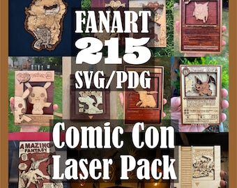 215 BEST selling pack for laser pop art pop culture comic con anime con vector pack bundle svg pdf best selling profitable pack for laser