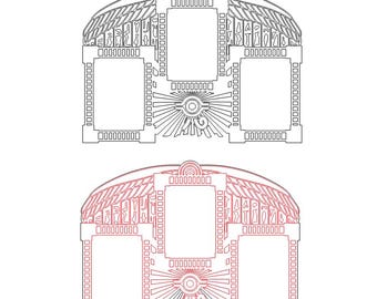 Yugioh set holder frame, SVG PDF, for the 3 Forbidden Gods yugioh set, yugioh card holder, deck holder, card frame