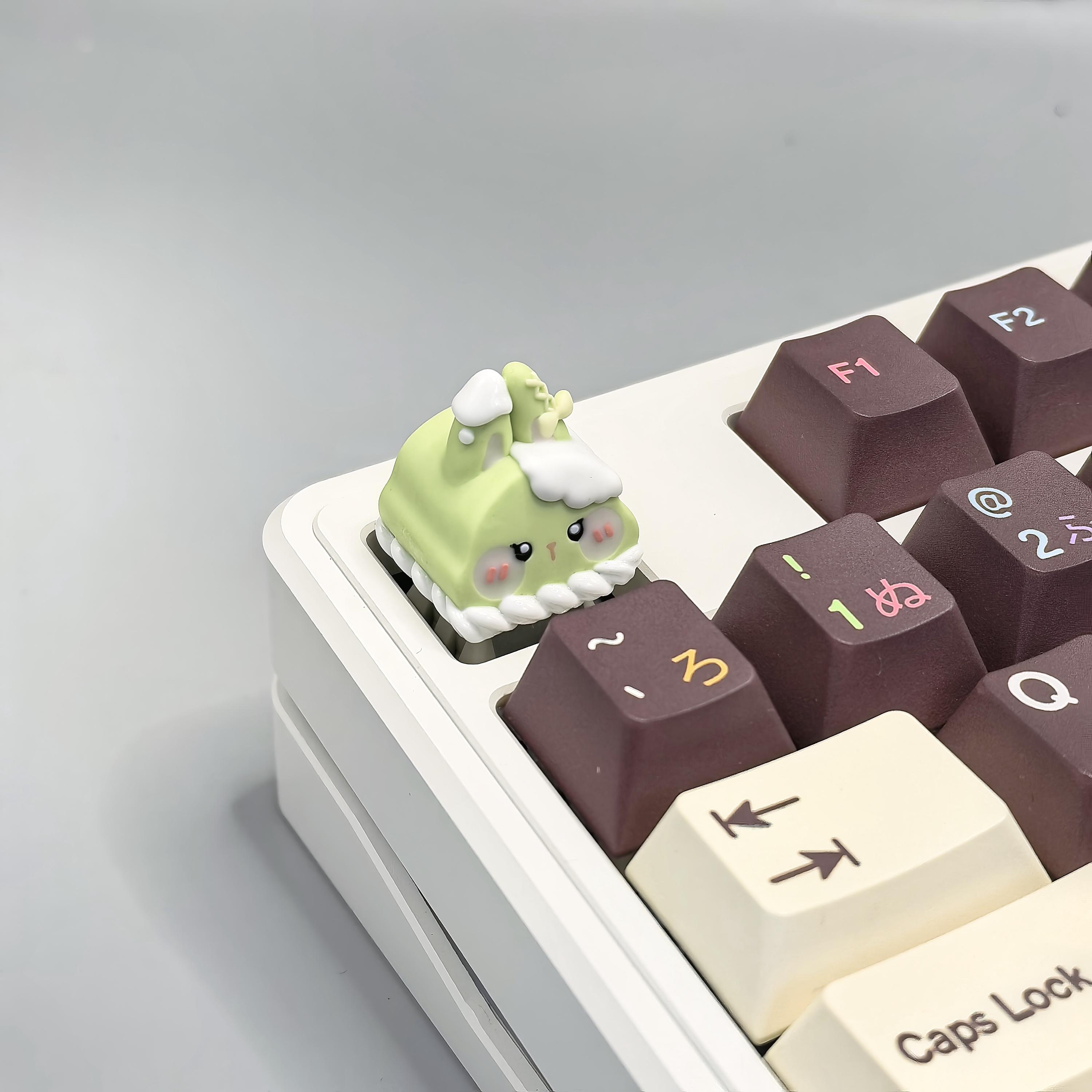 Dessert Rabbit Artisan Keycap Custom Resin Keycap Original Cute