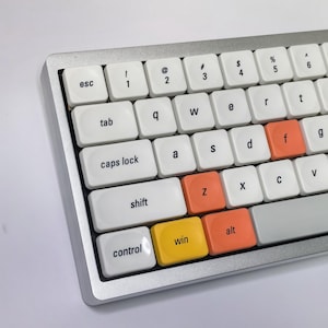 Original Low Profile Keycap Set PBT Custom Minimalist Keyboard Cap ...