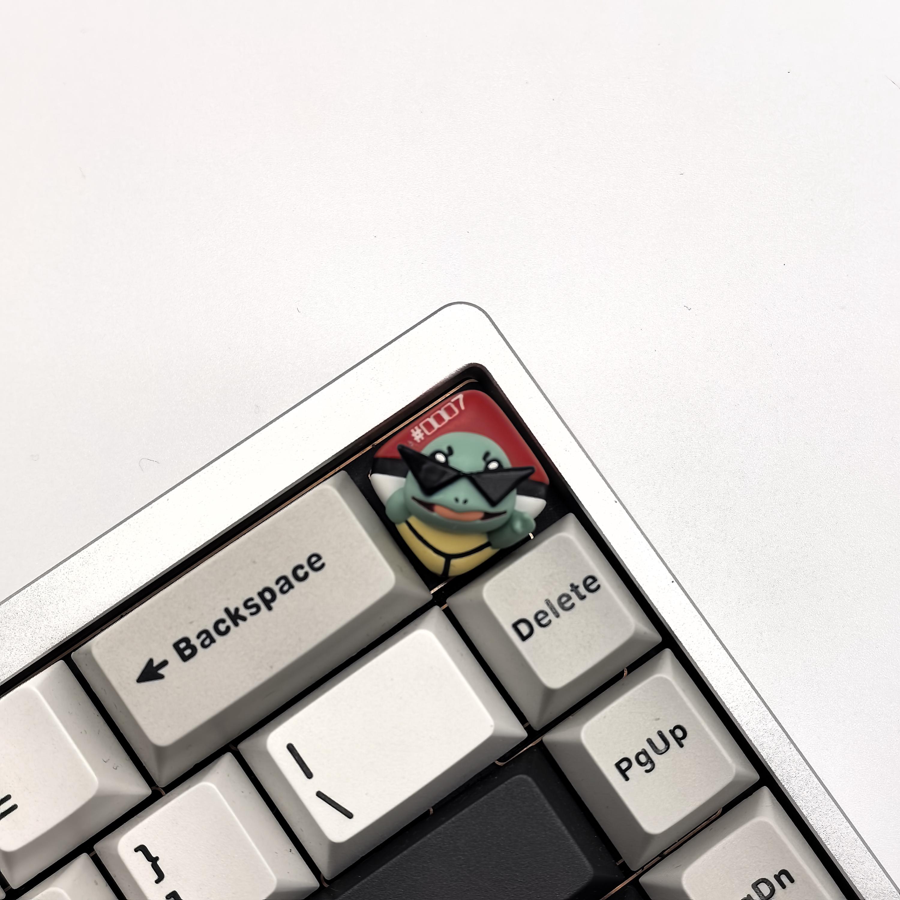 Starter Trio Collection Artisan Keycap, Cute Anime Resin Keycap