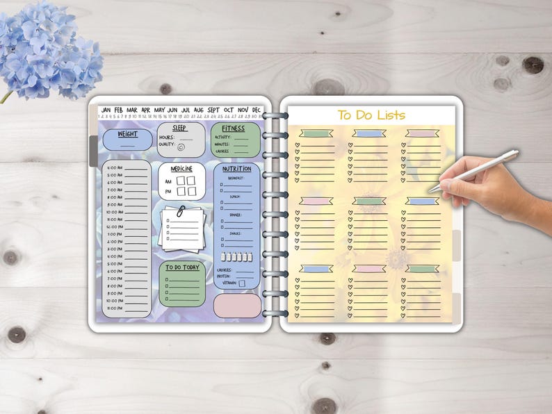 Spring Can Tracker GLP-1 Spring Weight Loss Tracker Bundle: Printable | Daily, Weekly ...