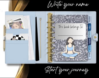 Perfect Day Digital Planner | Working Links | Over 50 pages of Content | Unlock your Full Potential Today | Physical & Mental Health Focus