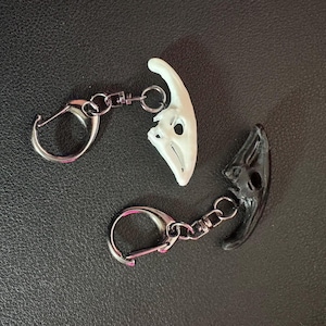 Parasaurolophus | Resin Keychain Skull Replica
