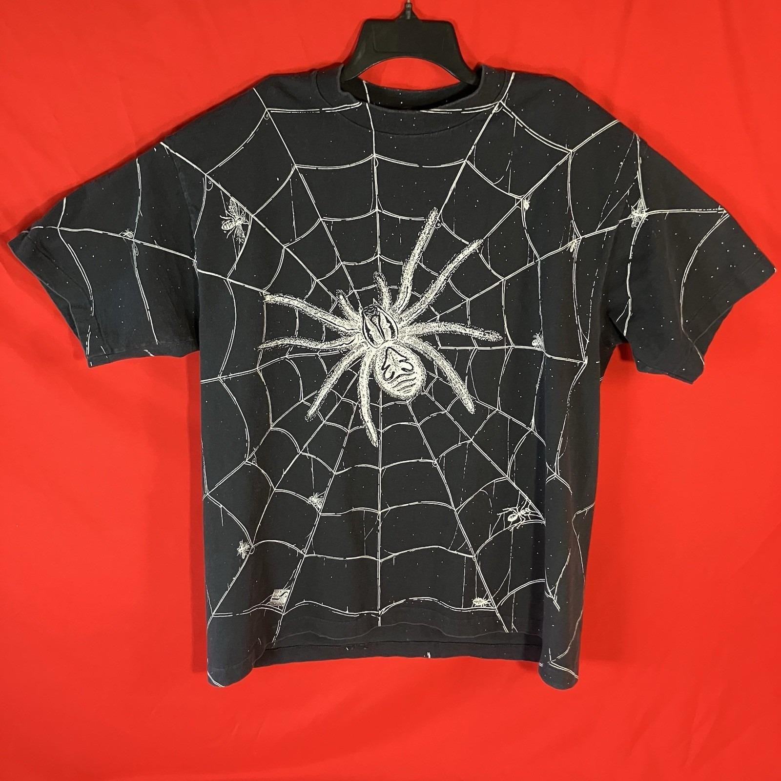 Spiderweb T Shirt 90s - Etsy