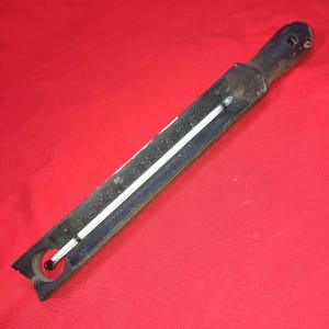 Süßigkeits-Thermometer von Moeller Inst. Co. /Richmond Hill, NY /Metall Holz Fehler