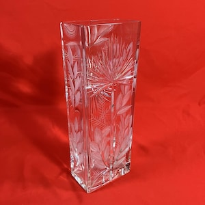 Dresden Crystal Vase - Etsy