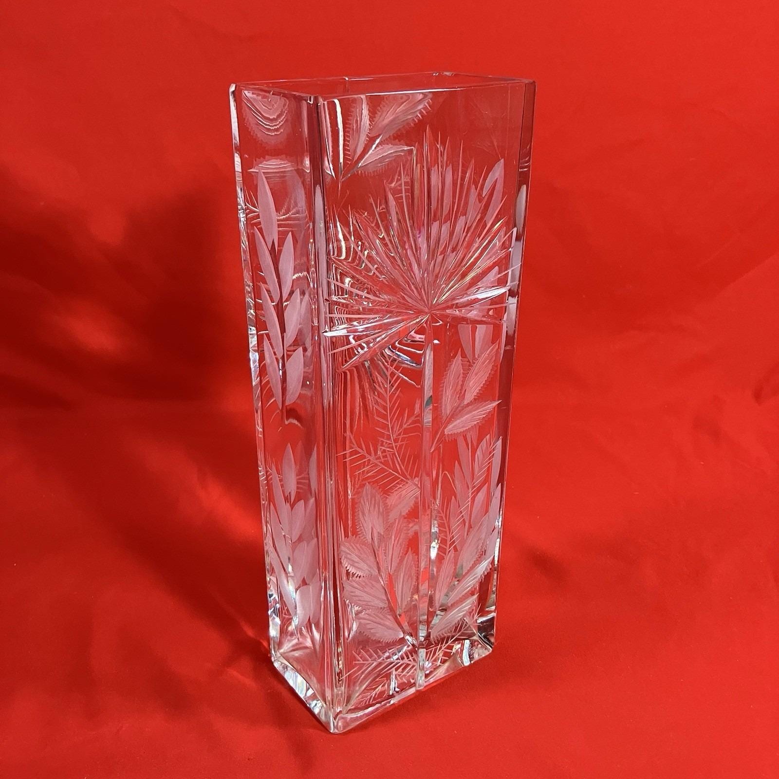 Dresden Crystal Vase - Etsy