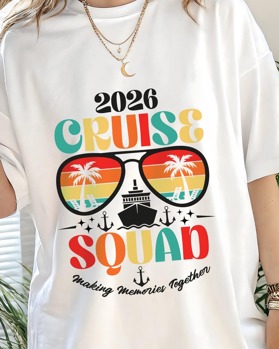 Cruise Squad 2026 SVG PNG – Family Vacation Group Design, Making ...