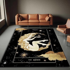 Tappeto dei Tarocchi, Tappeto dei Simboli dei Tarocchi, Tappeto Sole-Luna, Tappeto delle Carte dei Tarocchi, Tappeto dei Disegni dei Tarocchi, Tappeto dei Simboli dei Tarocchi, Tappeto dei Motivi Astrologici, Tappeto delle Carte degli Arcani,